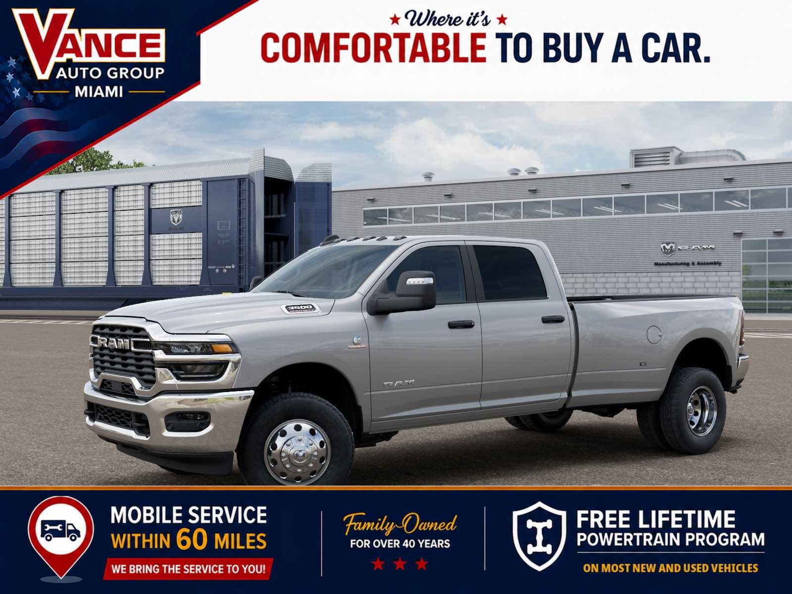 2027 RAM Ram 3500 RAM 3500 BIG HORN CREW CAB 4X4 8' BOX