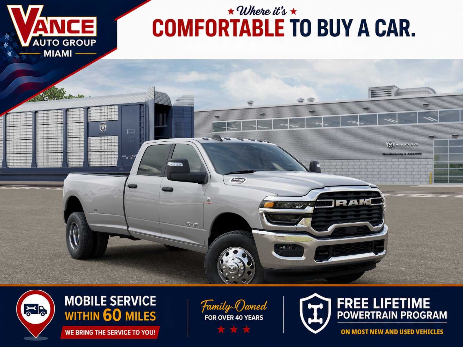 2027 RAM Ram 3500 RAM 3500 BIG HORN CREW CAB 4X4 8' BOX