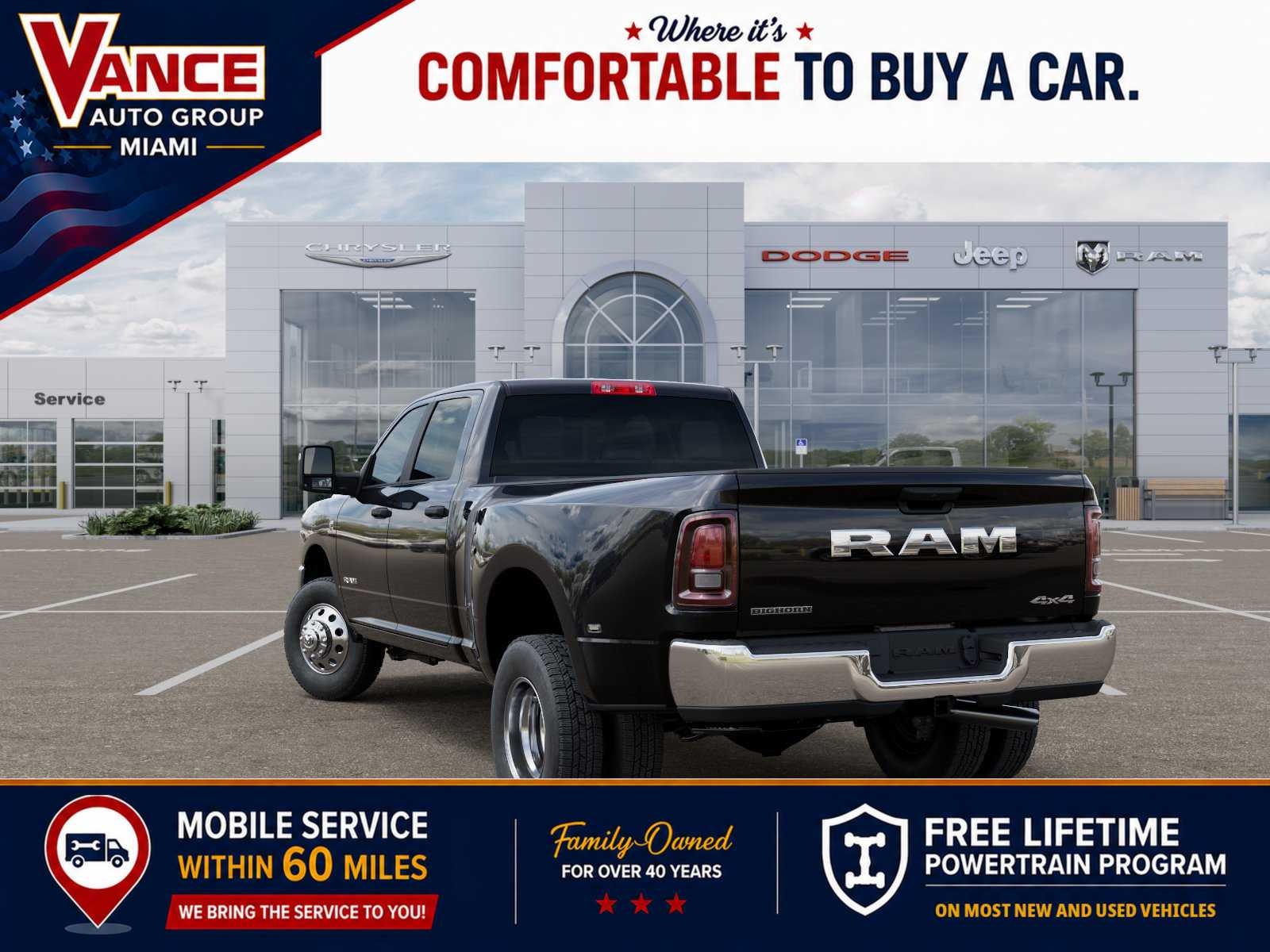 2027 RAM Ram 3500 RAM 3500 BIG HORN CREW CAB 4X4 8' BOX