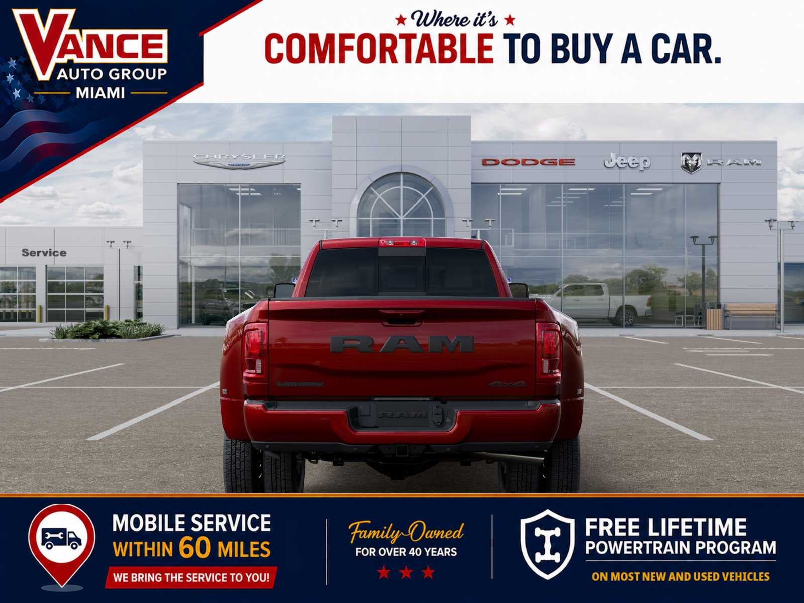 2027 RAM 3500 RAM 3500 LARAMIE MEGA CAB 4X4 6'4' BOX