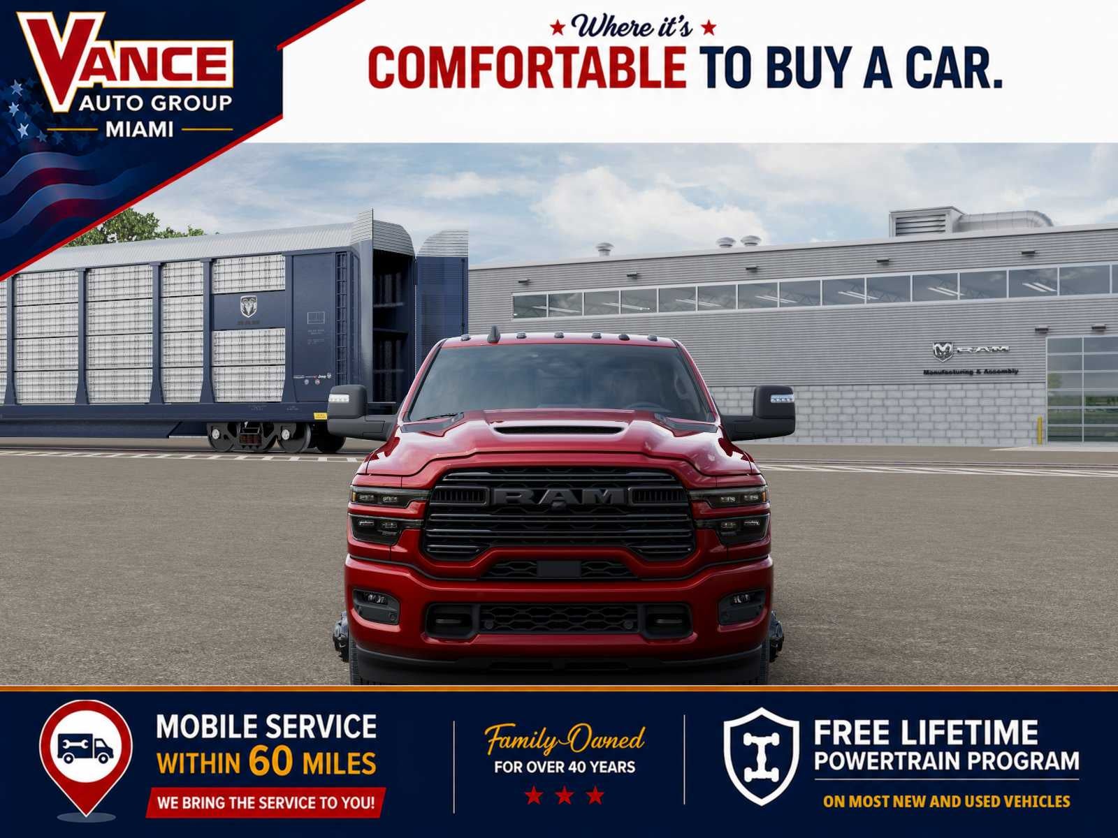 2027 RAM Ram 3500 RAM 3500 LARAMIE MEGA CAB 4X4 6'4' BOX