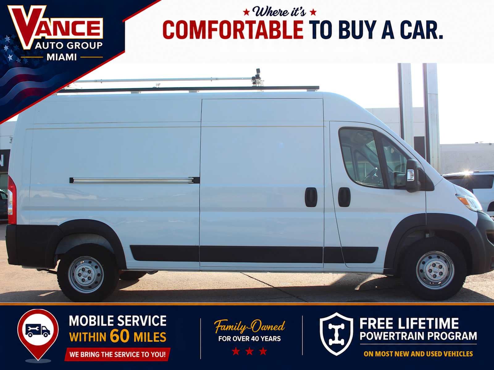 2023 RAM ProMaster 2500 Cargo Van High Roof 159' WB