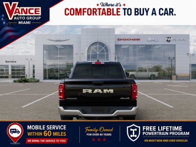 2026 RAM Ram 1500 RAM 1500 BIG HORN CREW CAB 4X4 5'7' BOX
