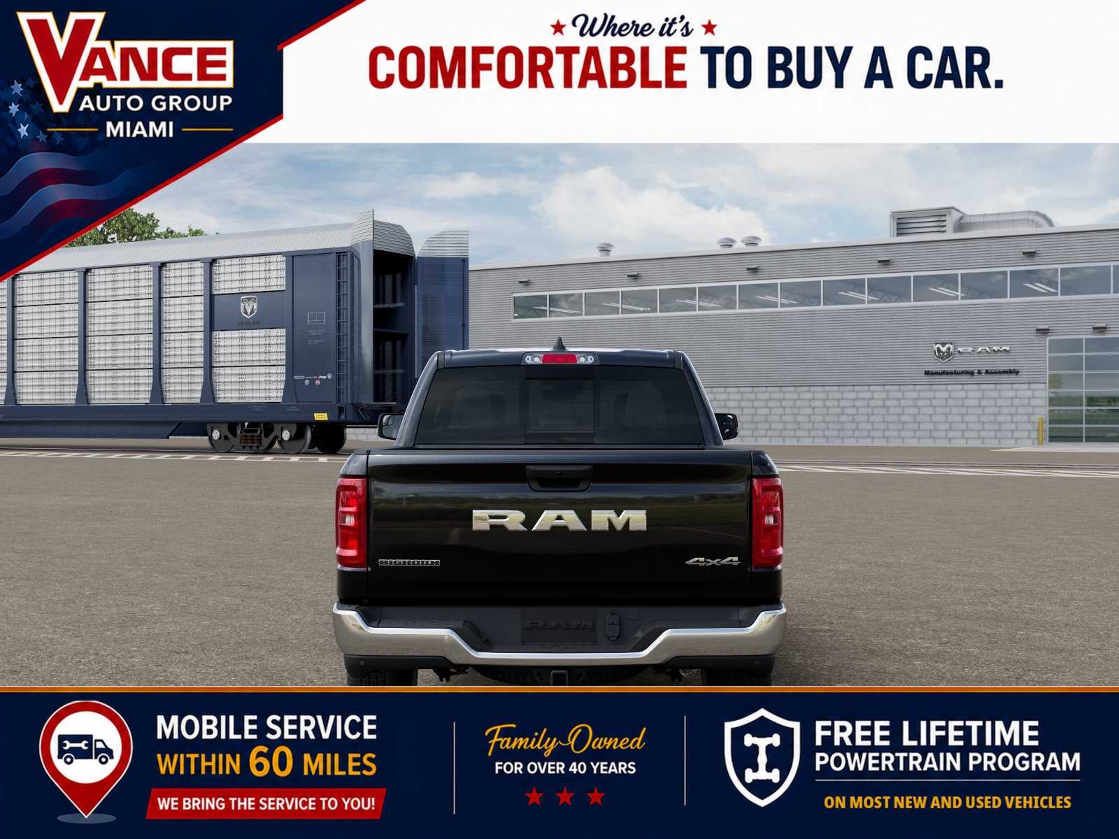 2026 RAM Ram 1500 RAM 1500 BIG HORN CREW CAB 4X4 5'7' BOX