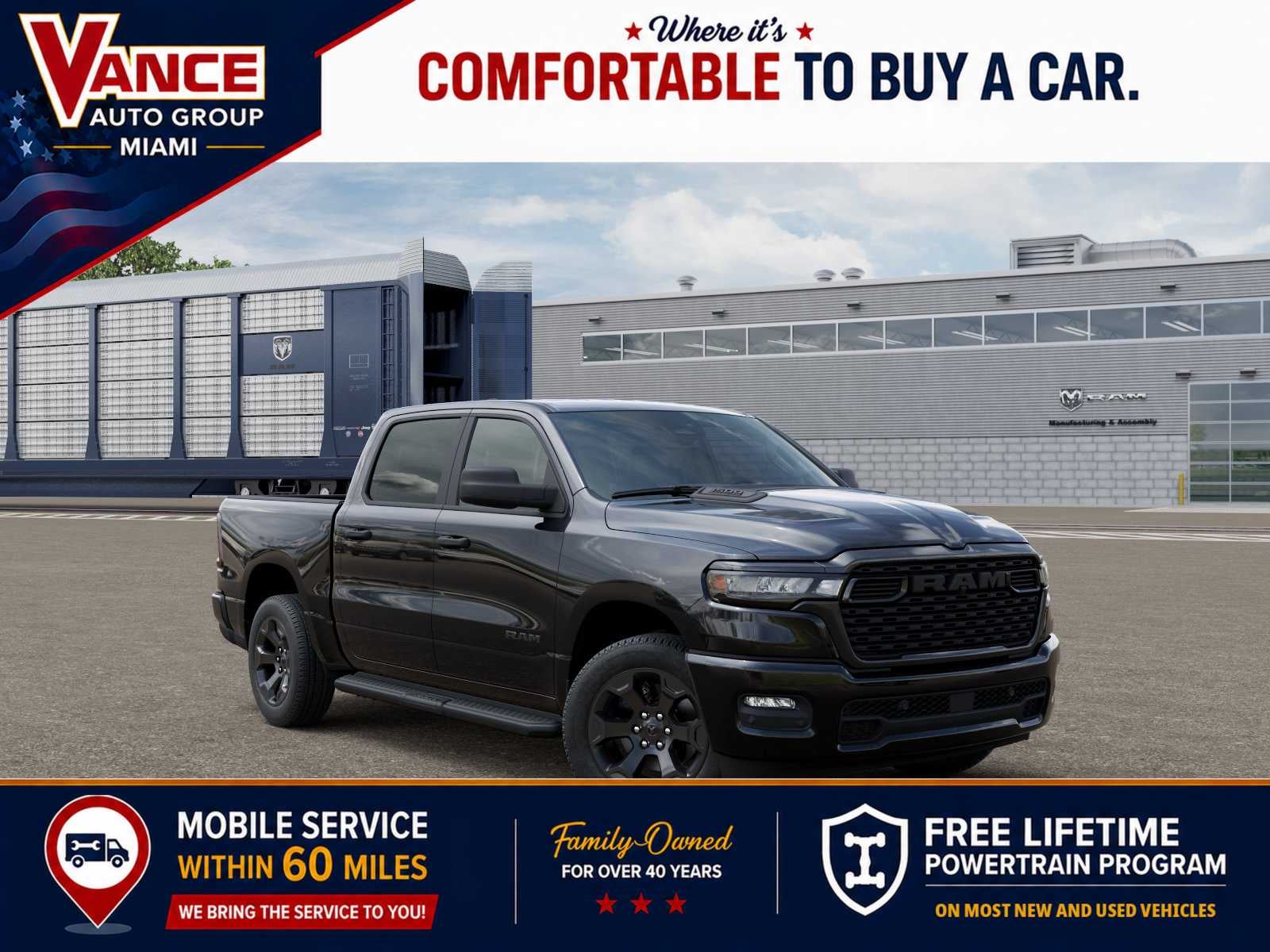 2026 RAM Ram 1500 RAM 1500 EXPRESS CREW CAB 4X4 5'7' BOX