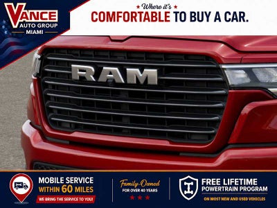 2026 RAM Ram 1500 RAM 1500 LARAMIE CREW CAB 4X4 5'7' BOX