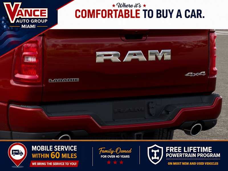 2026 RAM Ram 1500 RAM 1500 LARAMIE CREW CAB 4X4 5'7' BOX