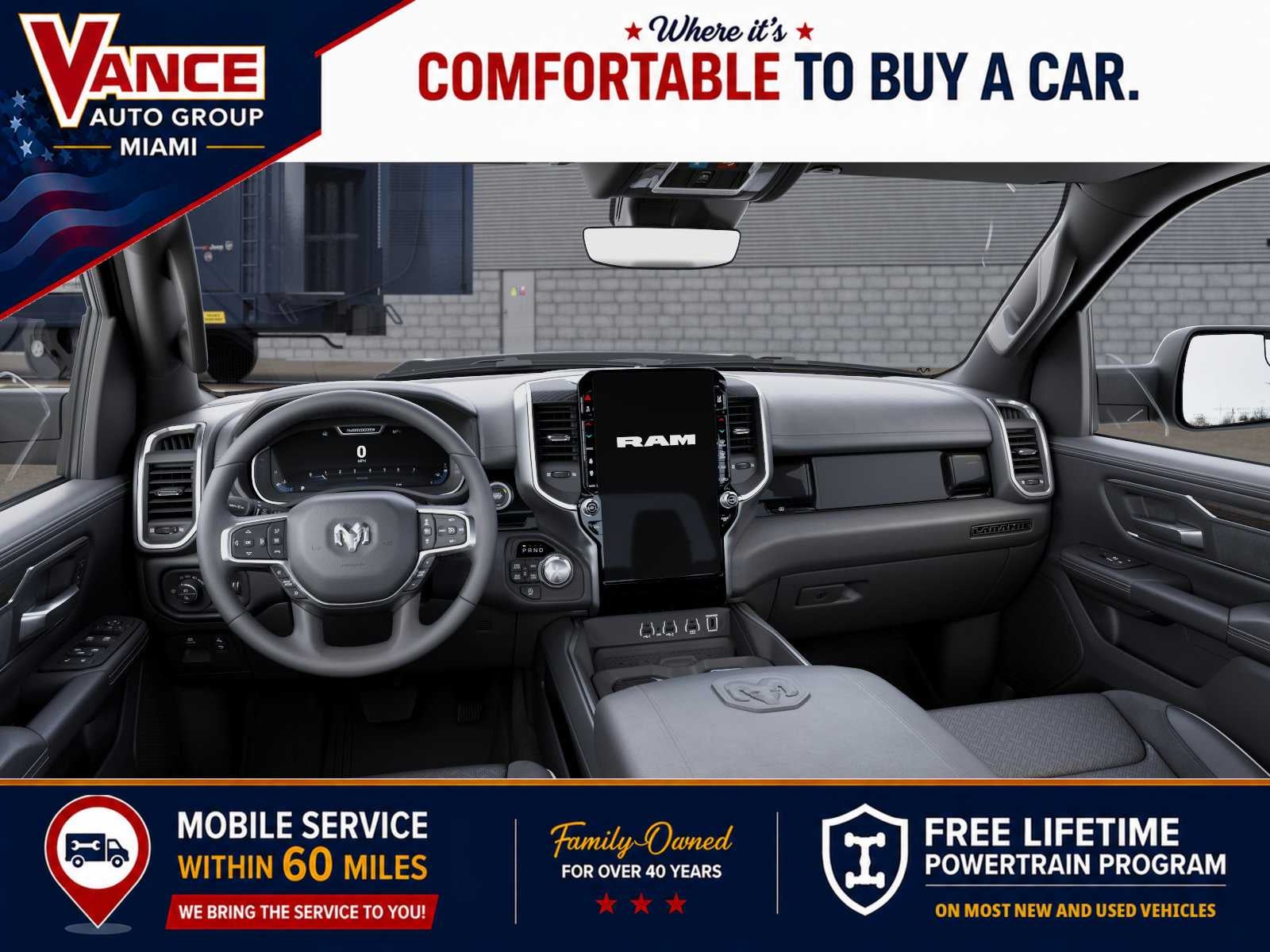 2026 RAM Ram 1500 RAM 1500 LARAMIE CREW CAB 4X4 5'7' BOX
