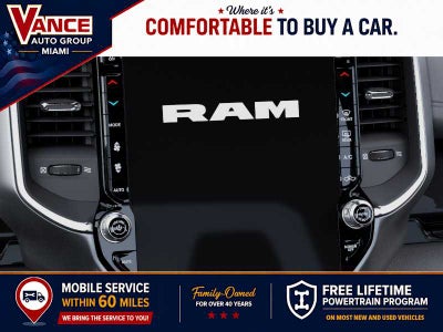 2026 RAM Ram 1500 RAM 1500 LARAMIE CREW CAB 4X4 5'7' BOX