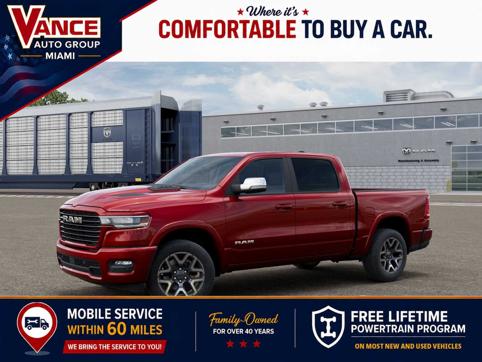 2026 RAM Ram 1500 RAM 1500 LARAMIE CREW CAB 4X4 5'7' BOX