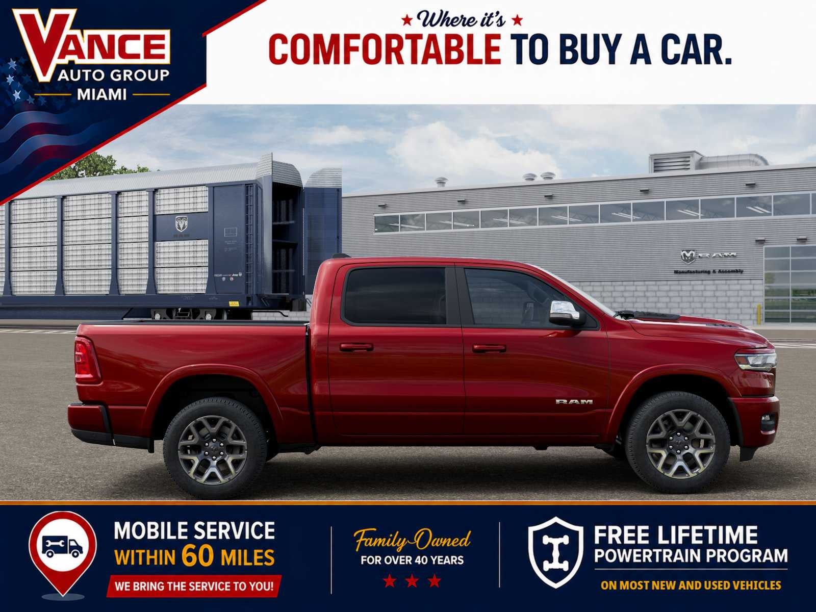 2026 RAM Ram 1500 RAM 1500 LARAMIE CREW CAB 4X4 5'7' BOX