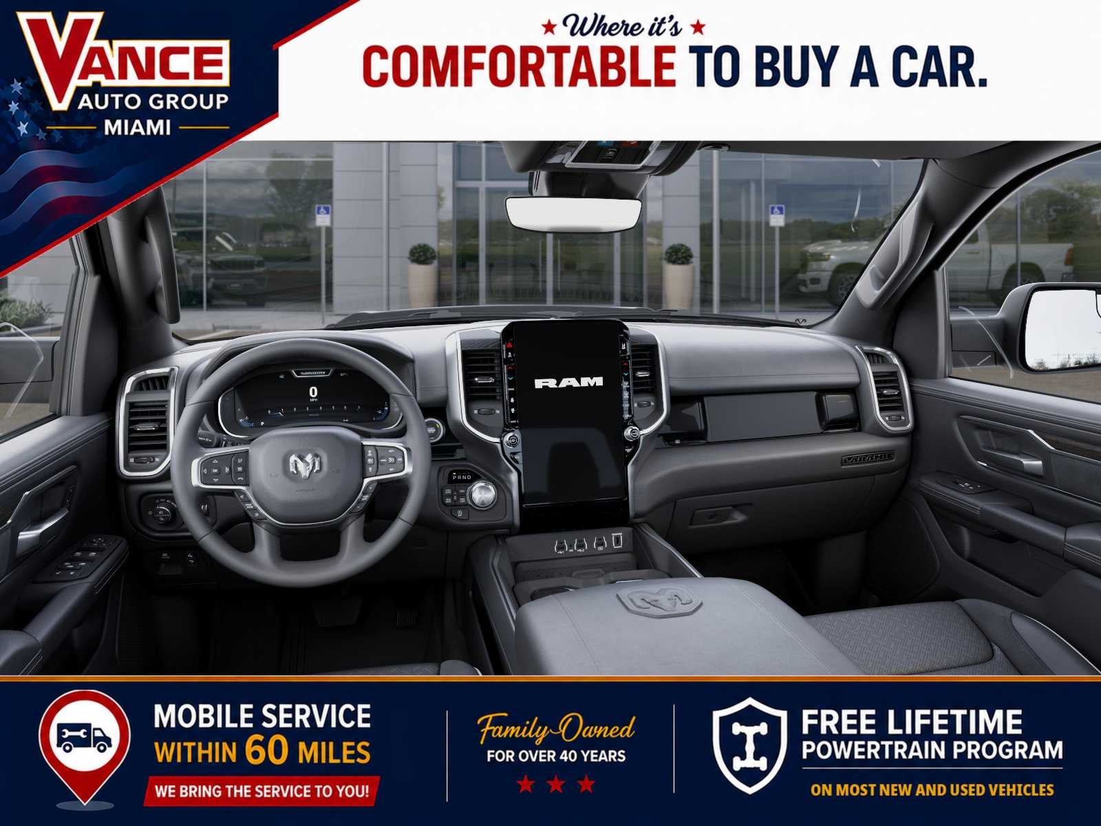 2026 RAM Ram 1500 RAM 1500 LARAMIE CREW CAB 4X4 5'7' BOX