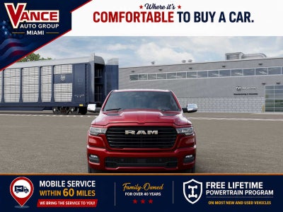 2026 RAM Ram 1500 RAM 1500 LARAMIE CREW CAB 4X4 5'7' BOX
