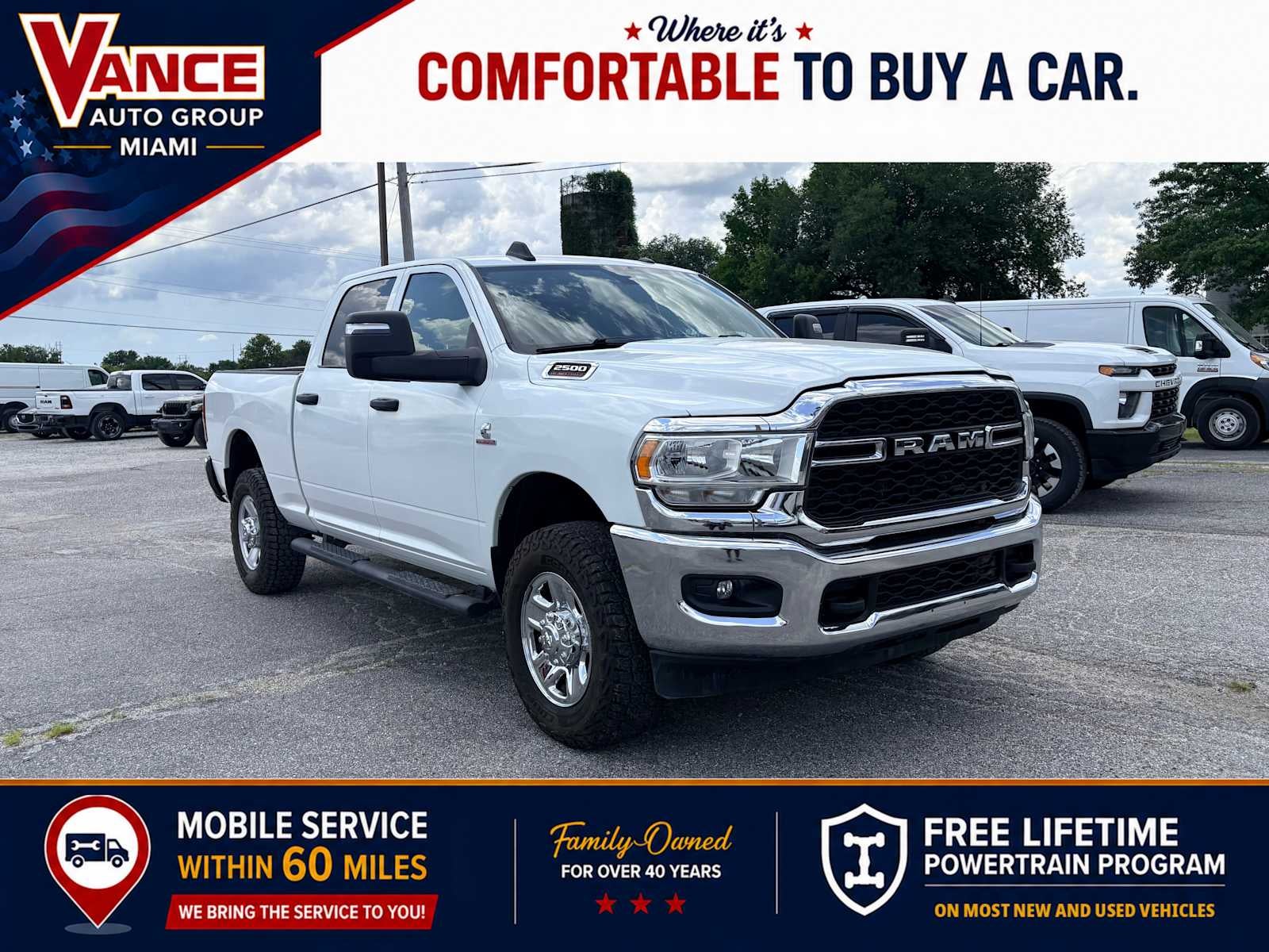 2024 RAM Ram 2500 Tradesman Crew Cab 4x4 6'4' Box