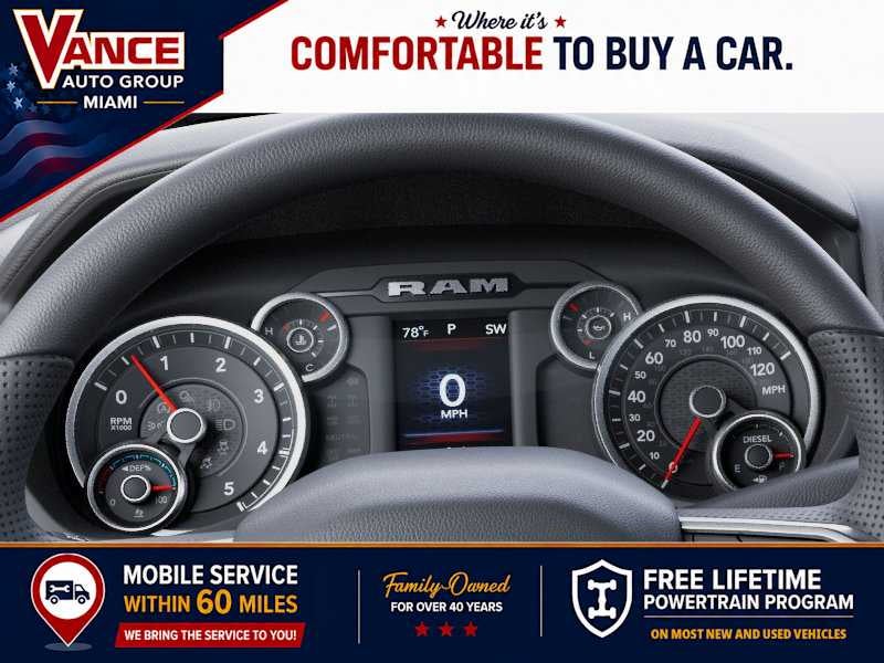 2026 RAM Ram 2500 RAM 2500 BLACK EXPRESS CREW CAB 4X4 6'4' BOX