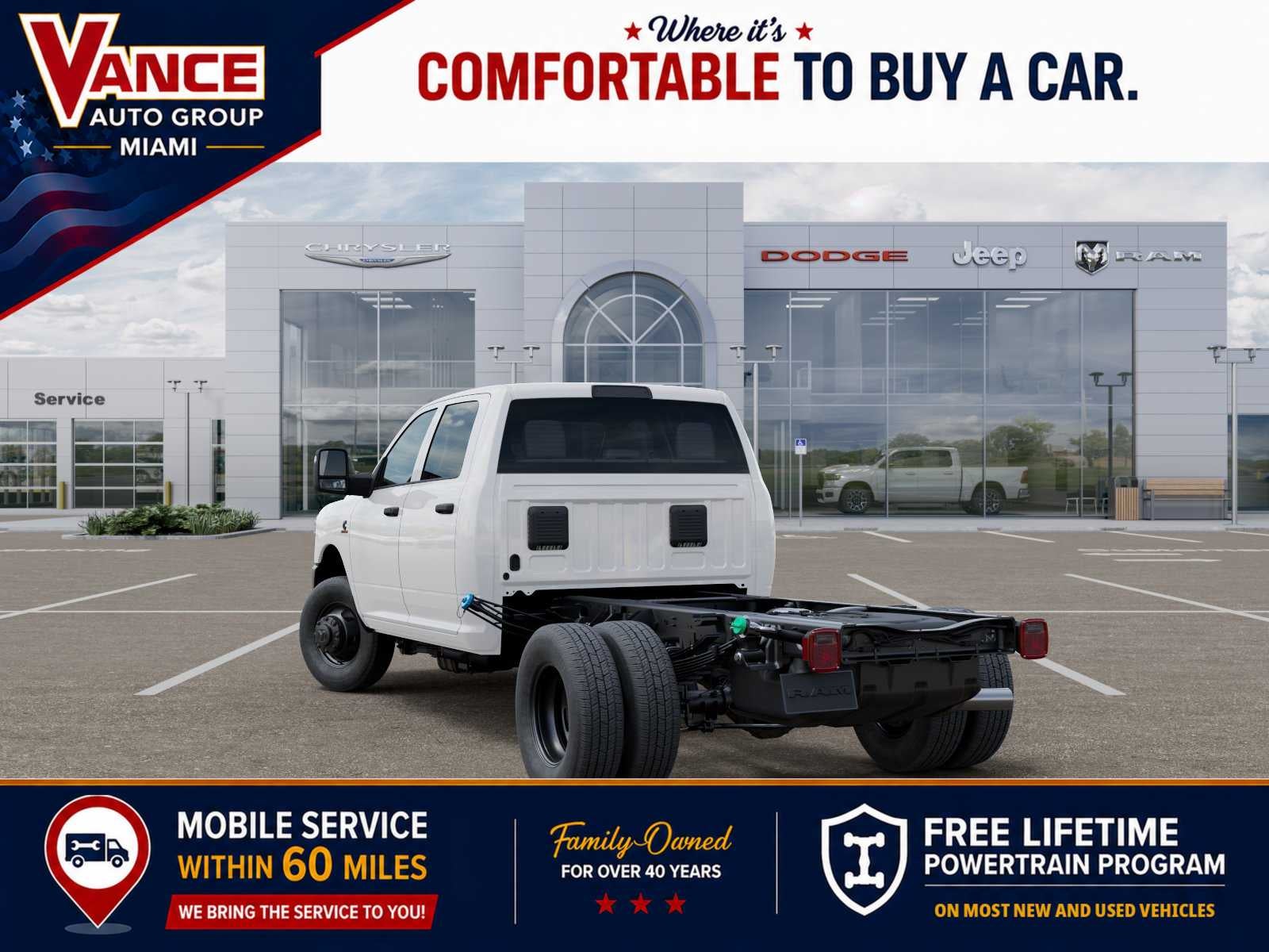2027 RAM Ram 3500 Chassis Cab RAM 3500 TRADESMAN CREW CAB CHASSIS 4X4 60' CA