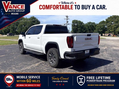 2025 GMC Sierra 1500 4WD Crew Cab Short Box AT4X