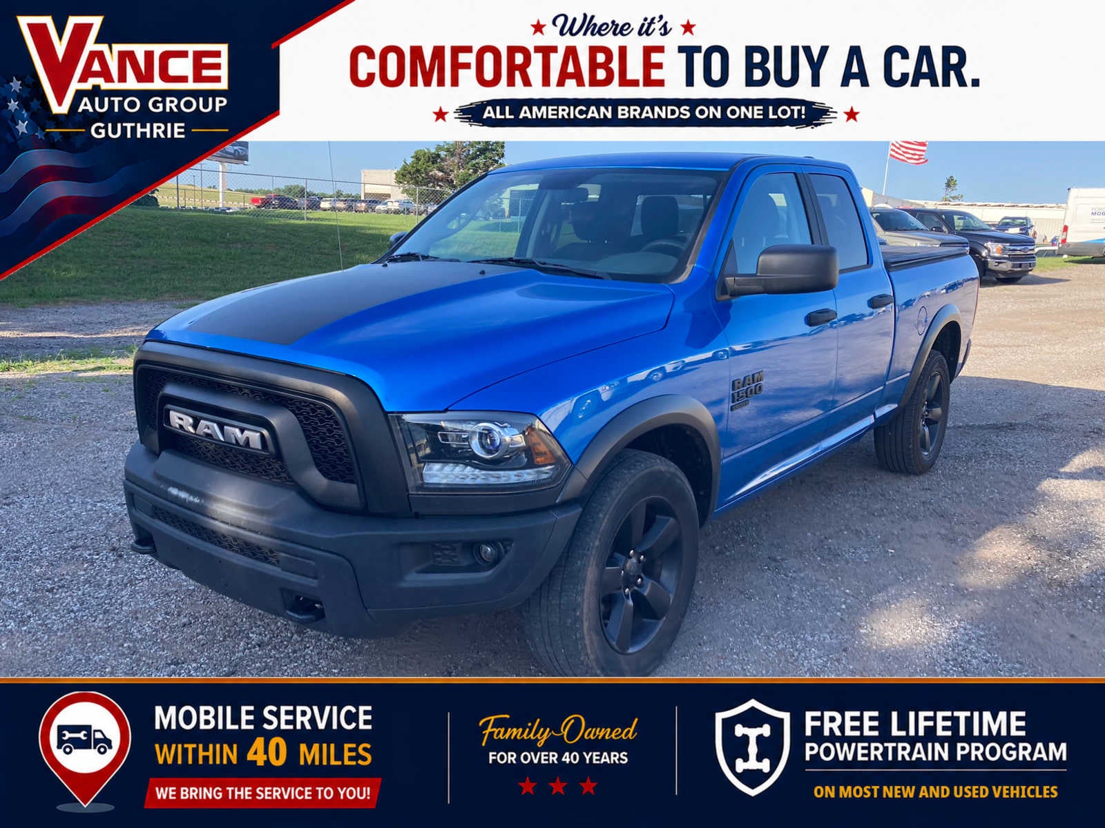 2020 RAM 1500 Classic Warlock Quad Cab 6'4's photo