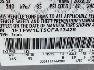 2012 Ford F-150 Platinum 4WD SuperCrew 145