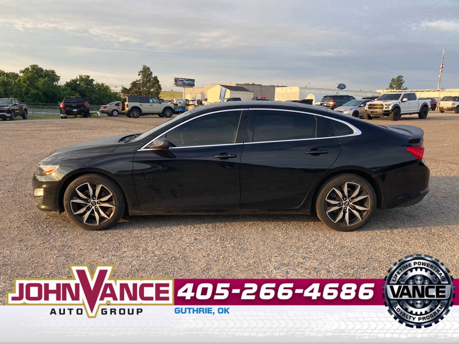 Used 2020 Chevrolet Malibu RS with VIN 1G1ZG5ST3LF050019 for sale in Guthrie, OK