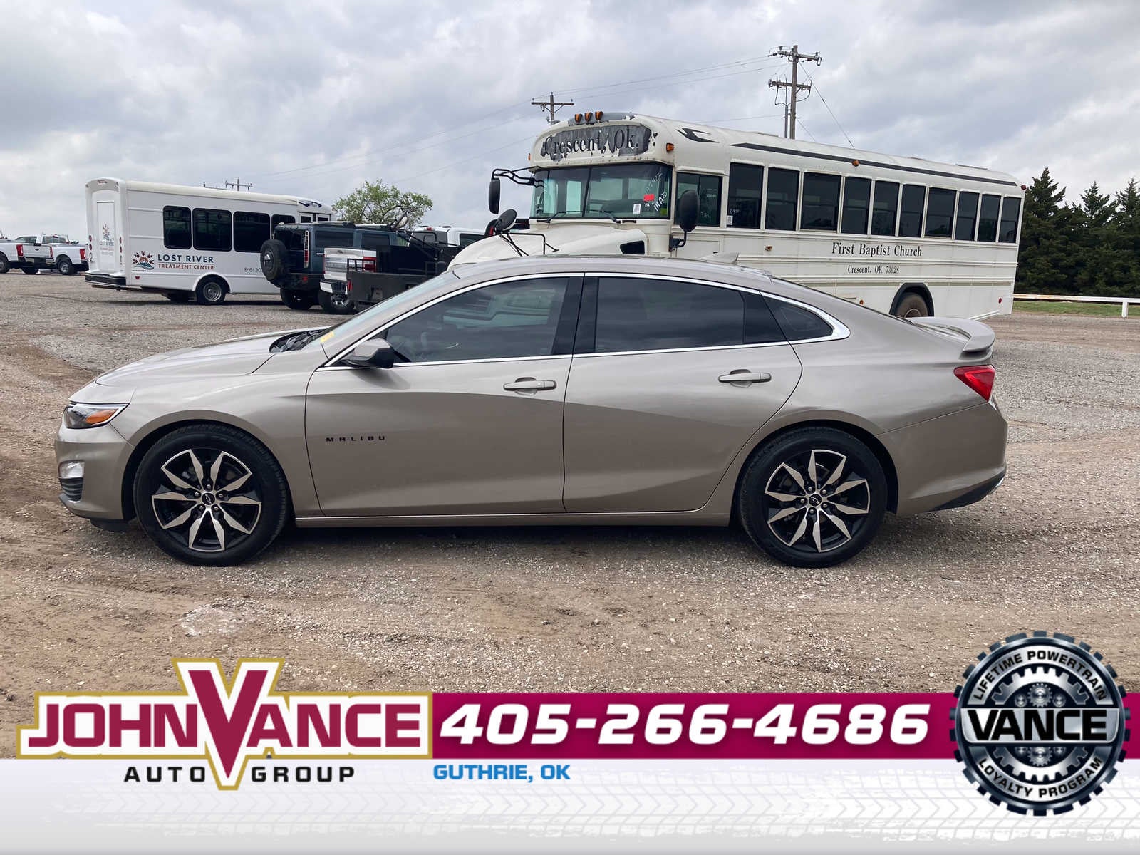 Used 2023 Chevrolet Malibu RS with VIN 1G1ZG5ST5PF120190 for sale in Guthrie, OK