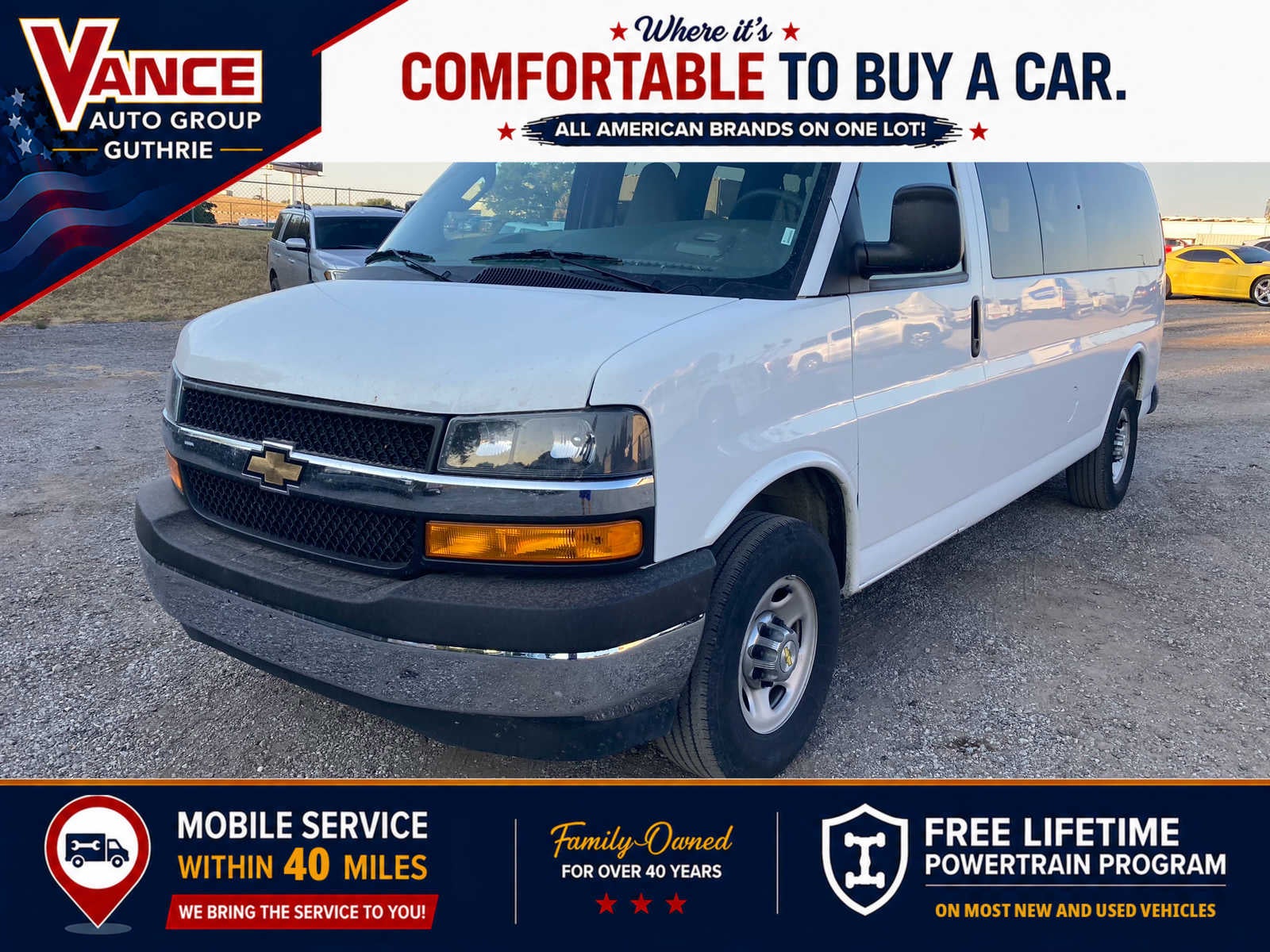 2025 Chevrolet Express Passenger LT