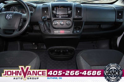 2019 RAM ProMaster 1500 1500 Low Roof 136" WB