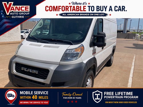 2019 RAM Promaster Cargo Van 1500 High Roof 136" WB