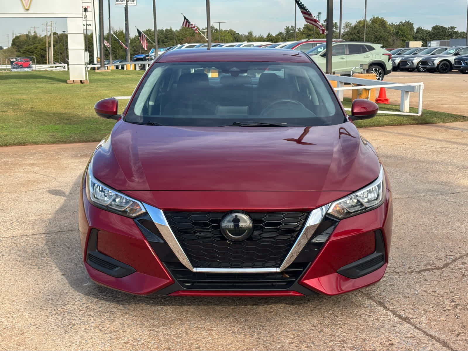Used 2022 Nissan Sentra SV with VIN 3N1AB8CV3NY246092 for sale in Guthrie, OK