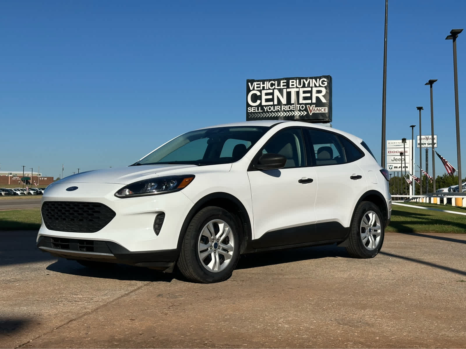 Used 2022 Ford Escape S with VIN 1FMCU0F62NUB26465 for sale in Guthrie, OK