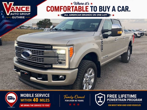 2017 Ford Super Duty F-350 SRW Platinum