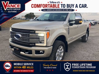 2017 Ford Super Duty F-350 SRW Platinum
