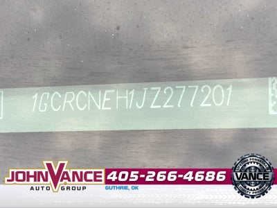 2018 Chevrolet Silverado 1500 Work Truck