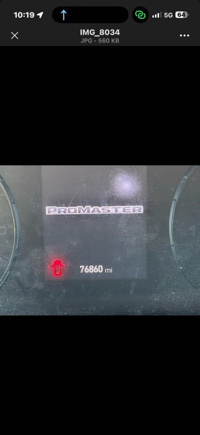 2023 RAM ProMaster Cargo Van Base