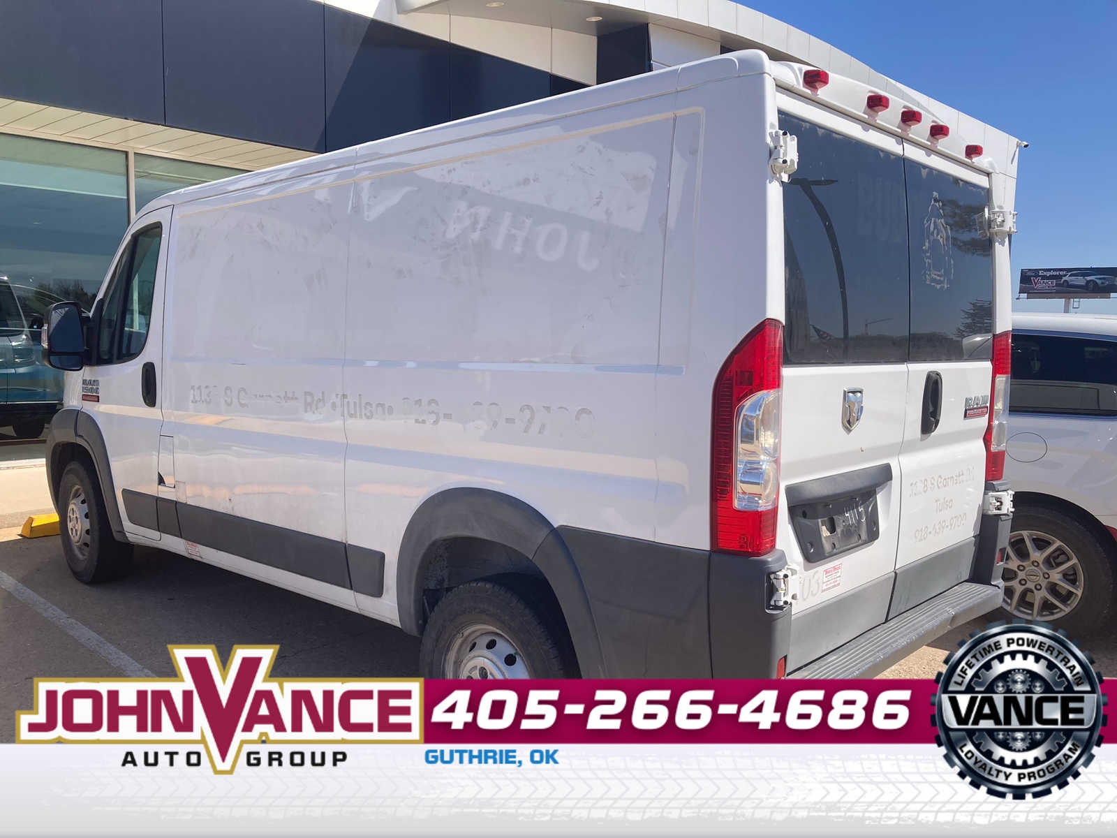 2017 RAM ProMaster Cargo Van Base