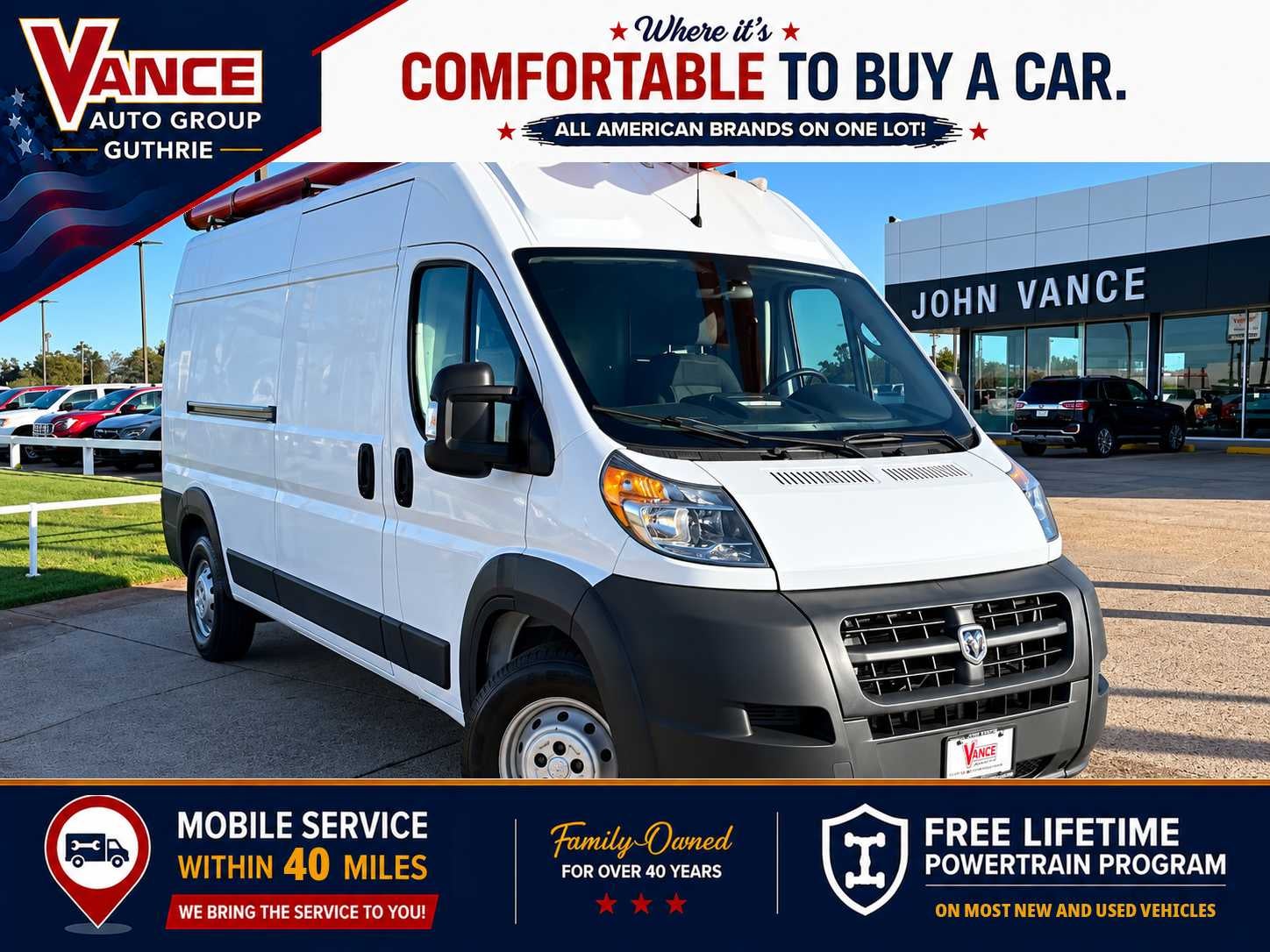 2018 RAM ProMaster Cargo Van