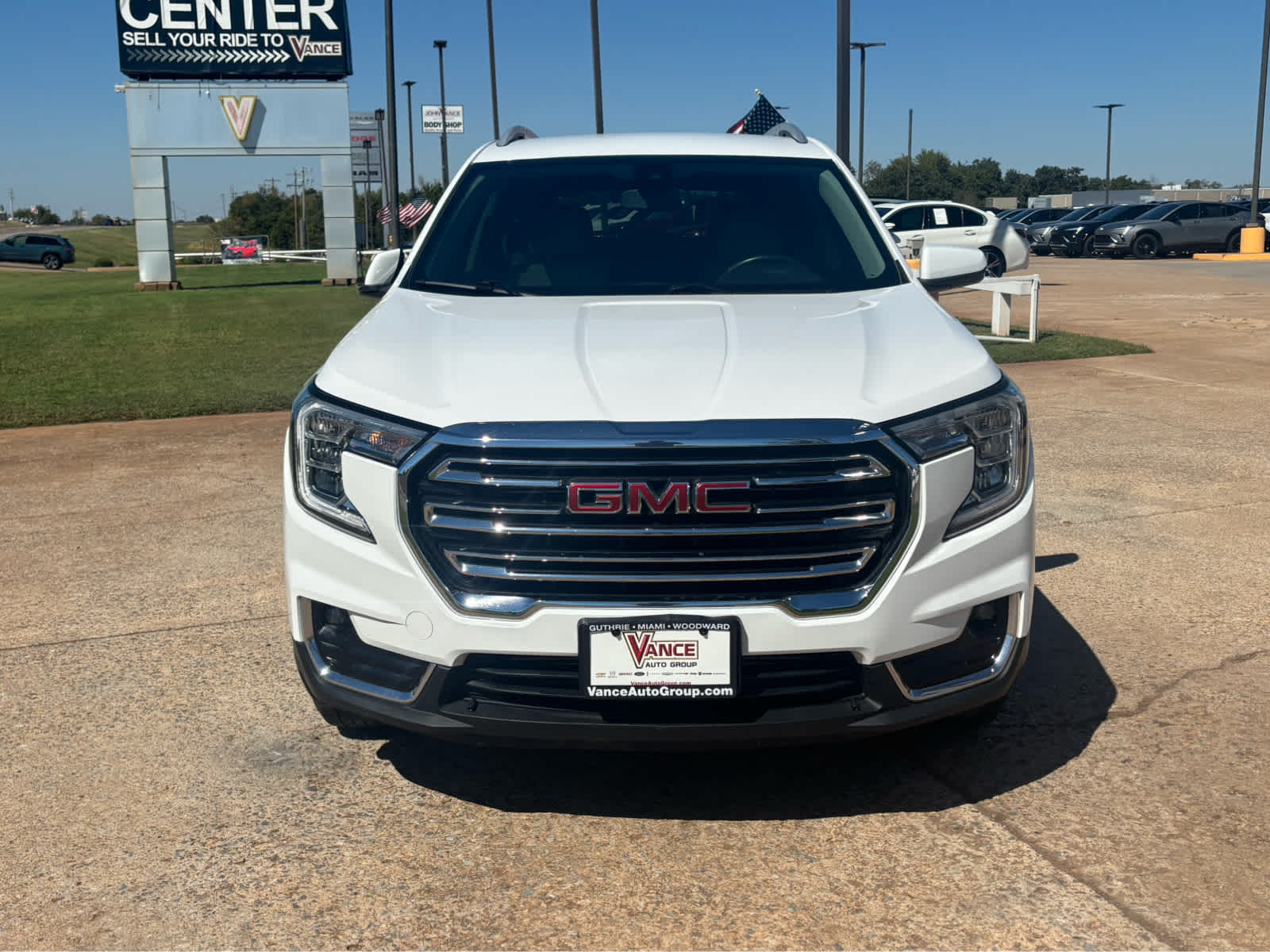 Used 2022 GMC Terrain SLT with VIN 3GKALVEV4NL231205 for sale in Guthrie, OK