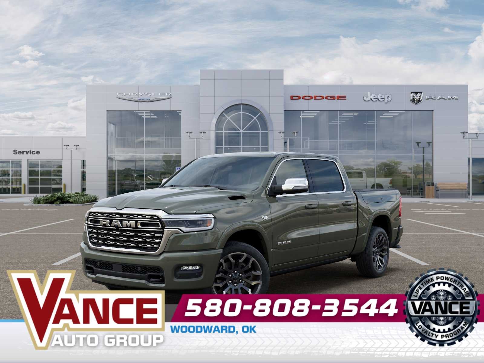 2026 RAM Ram 1500 RAM 1500 LIMITED LONGHORN CREW CAB 4X4 5'7' BOX