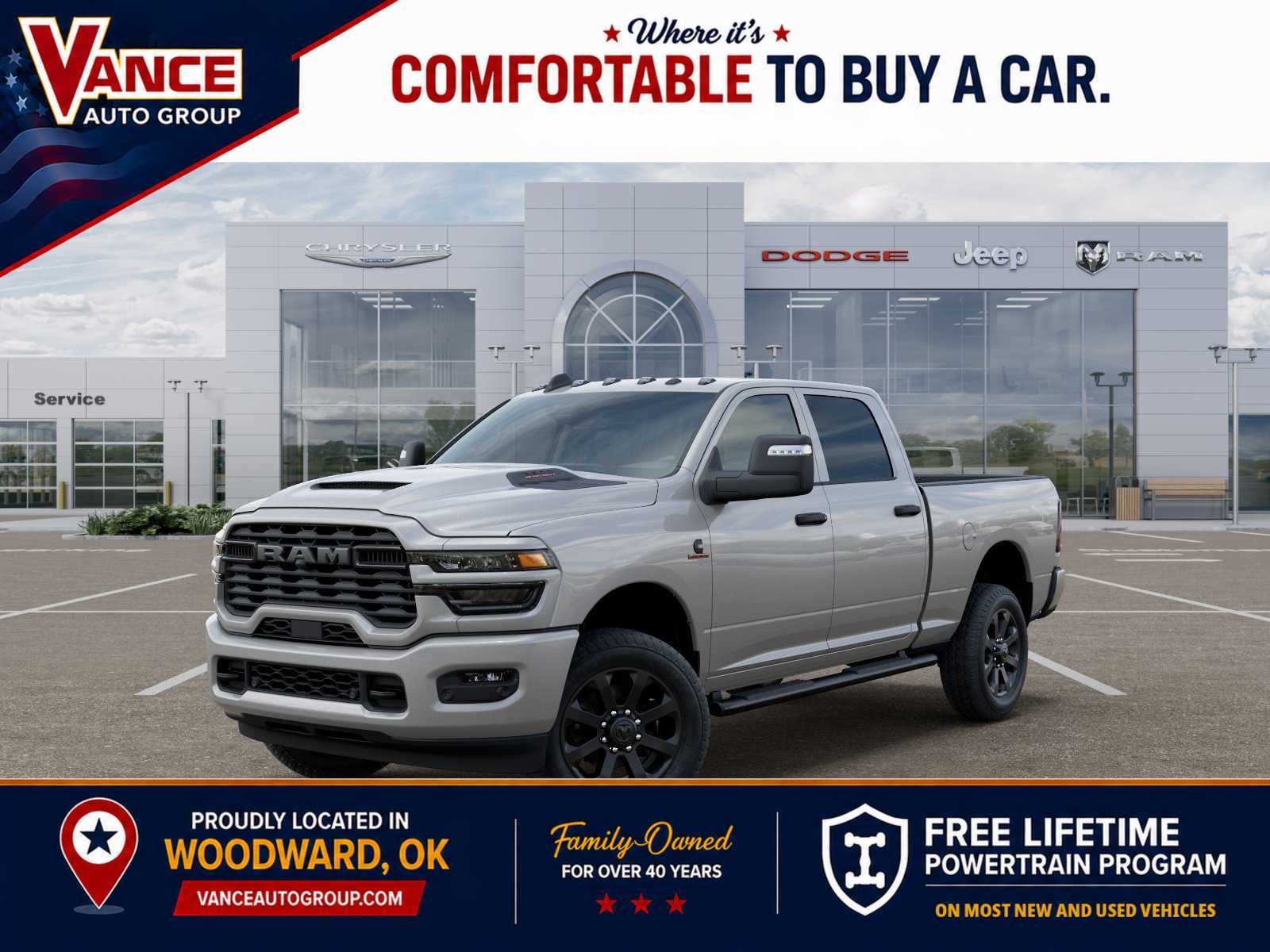 2027 RAM Ram 2500 RAM 2500 BLACK EXPRESS CREW CAB 4X4 6'4' BOX