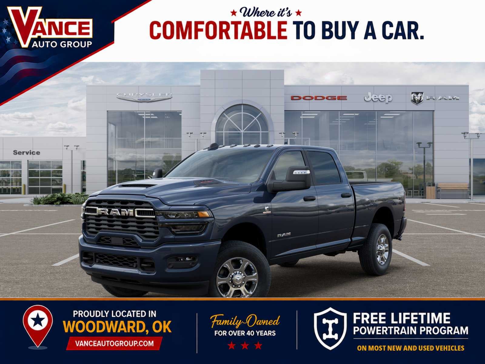 2027 RAM Ram 2500 RAM 2500 BIG HORN CREW CAB 4X4 6'4' BOX