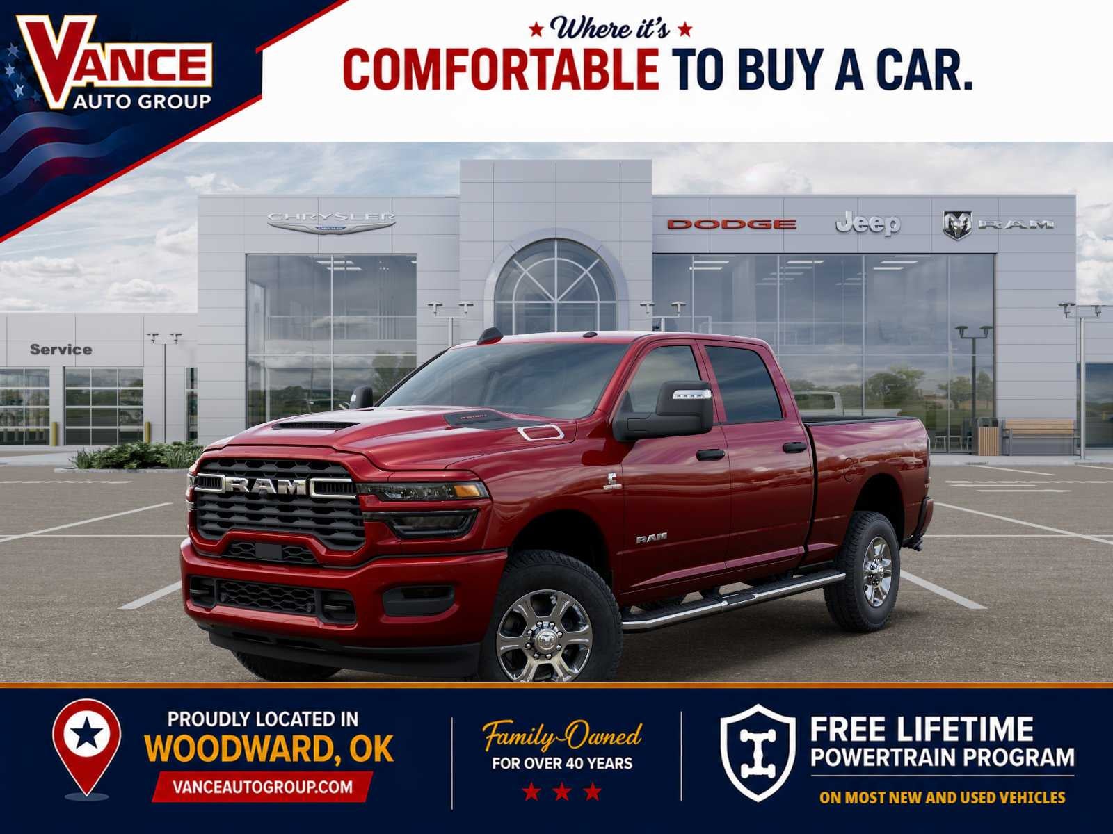 2026 RAM Ram 2500 Big Horn Crew Cab 4x4 6'4' Box