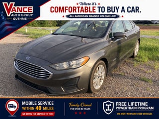 2019 Ford Fusion Hybrid SE